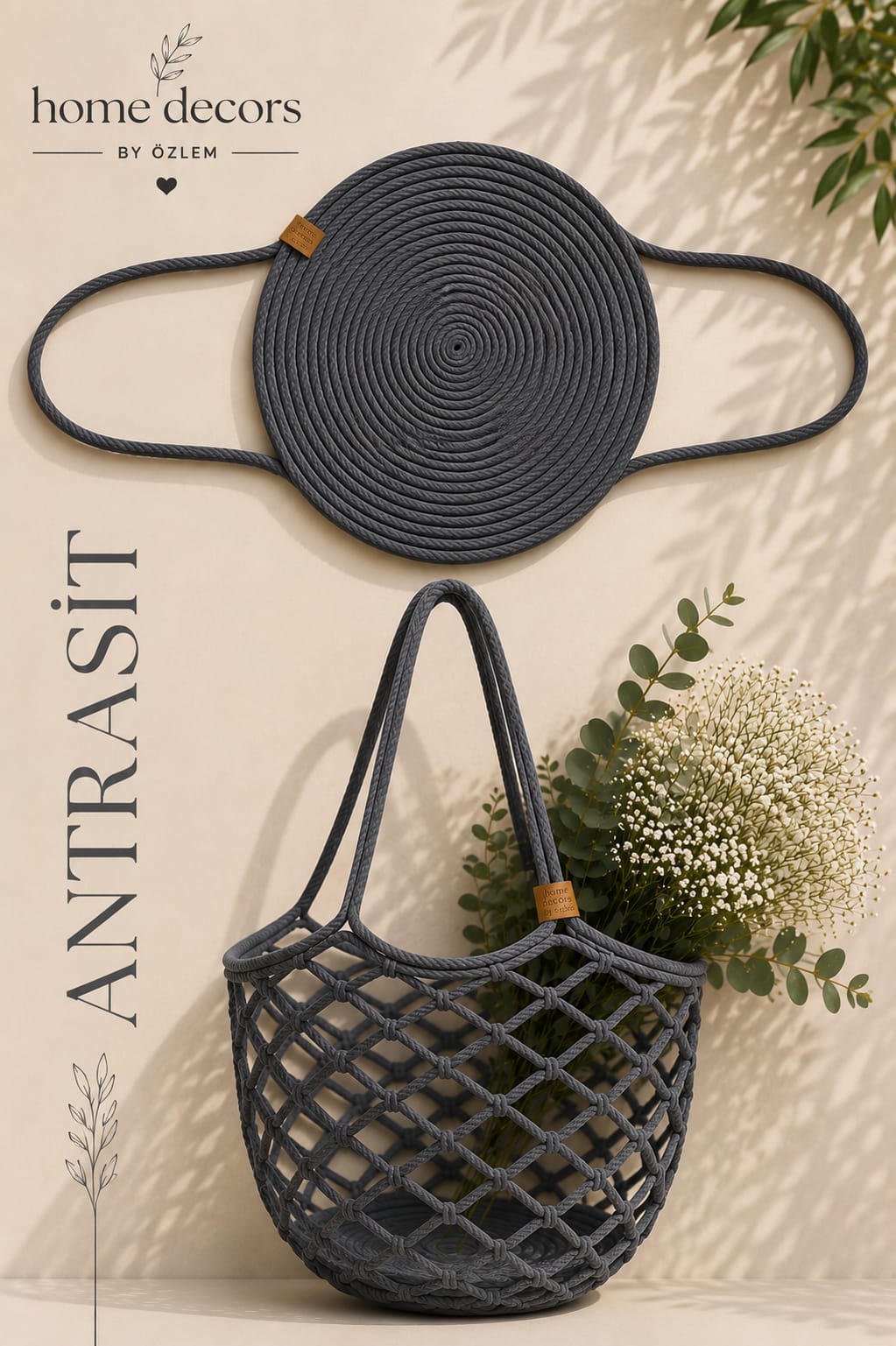 File Çanta Omuz Çantası Hasır Çanta El Yapımı Handmade Günlük Çanta (16 FARKLI RENK SEÇENEĞİ) - Çap:40cm / Yükseklik:30cm
