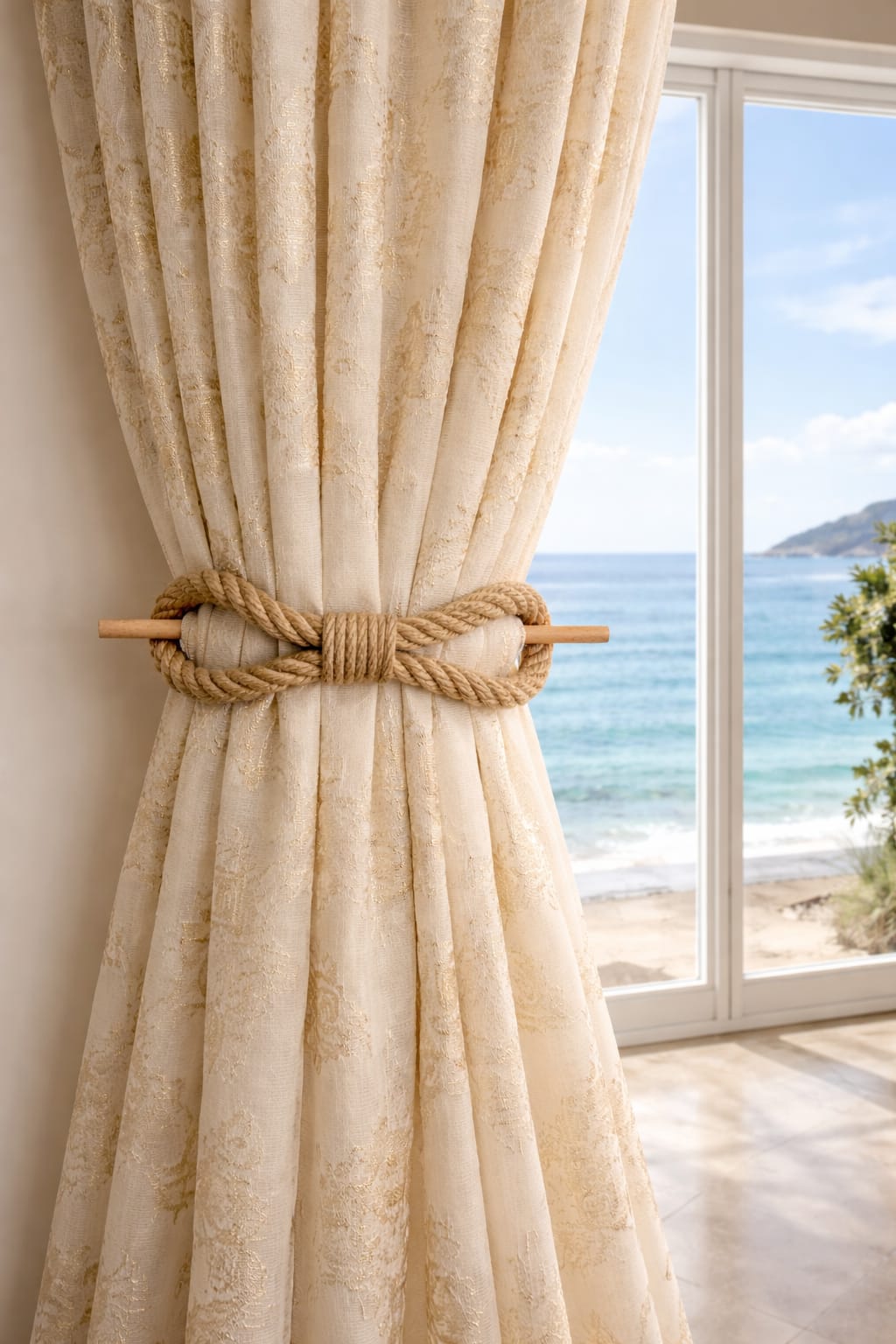 2 Adet Fon Perde Aksesuarı Perde Bağlama Aparatı Perde Tutucu Perde Toplayıcı - 28x8 cm