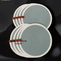 Mint Yeşili Beyaz 6 Kişilik 6 Parça Amerikan Servisi Supla Takımı Organizer Servis Saklama kutusu Hasır Sepet - Supla:33x33 cm